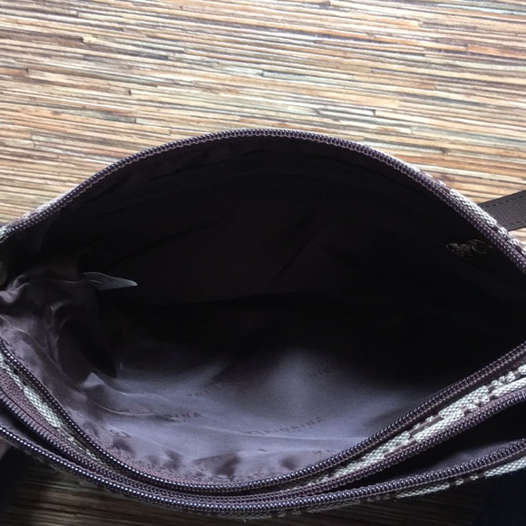 Piorina Bag Handbag Tan Signature Fabric Brown - Picture 5 of 8